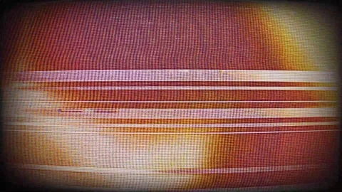VHS Alignment Error Loop Animation Stock Footage 322606027