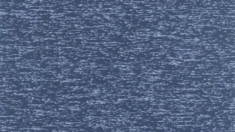 VHS Analog Abstract Digital Animation. VHS glitches and static noise on blue Stock Footage 160198900