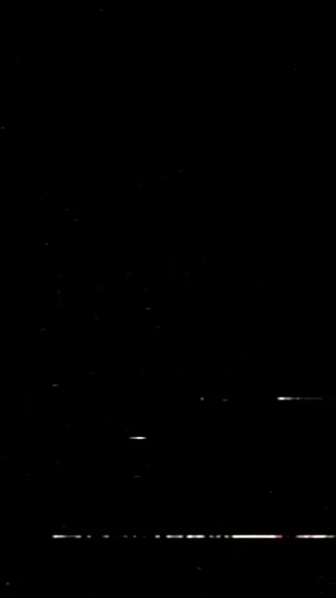 VHS Analog noise, artifacts, and glitches on a Black Background. Vertical Video Vídeos de archivo 280063047