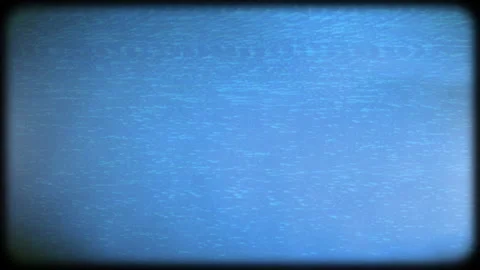 VHS and kinescope. The problems of the video signal of kinescope TV and Stock Footage 218455742