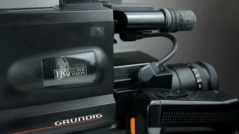 VHS Camera Stock Footage 91329945