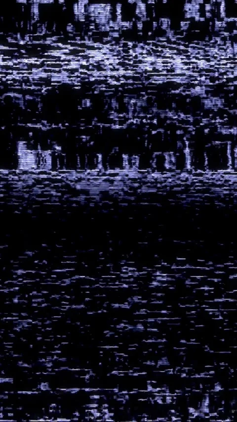 VHS cassette defects, static noise, and glitchy digital artifacts Vídeos de archivo 299942649