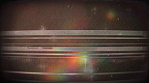 VHS Chromatic Visual Degradation Loop Stock Footage 322608166