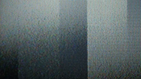 VHS defects, noise and artifacts, glitches from the old VHS tape. Stock Footage 121535277