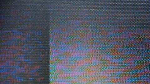 VHS Defects, Noise And Artifacts, Glitch... | Stock Video | Pond5