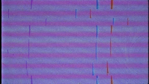 VHS defects noise and artifacts, glitche... | Stock Video | Pond5