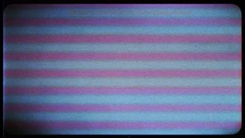VHS defects noise and artifacts, glitche... | Stock Video | Pond5