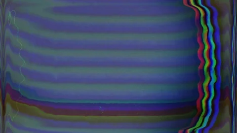 VHS defects noise and artifacts, glitche... | Stock Video | Pond5