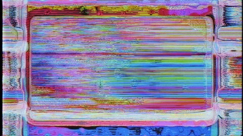 VHS defects noise and artifacts, glitche... | Stock Video | Pond5