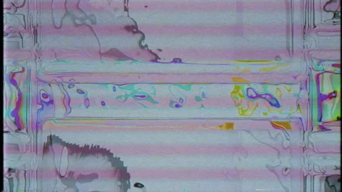 VHS defects noise and artifacts, glitche... | Stock Video | Pond5