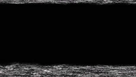 VHS defects, noise and artifacts, glitches from the old tape, black screen. Stock Footage 131501846
