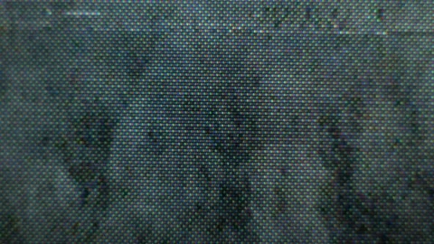 VHS defects, noise and artifacts, glitches from the old VHS tape. Video stock 133120410