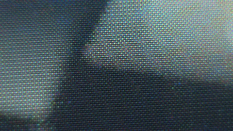 VHS defects, noise and artifacts, glitches from the old VHS tape. Video stock 133346134