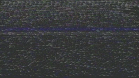 VHS defects, noise and artifacts, glitch... | Stock Video | Pond5