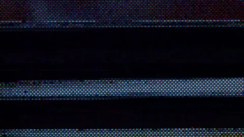 VHS defects, noise and artifacts. Stock Footage 159677647