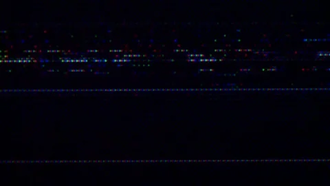 VHS defects, noise and artifacts. Stock Footage 160333755