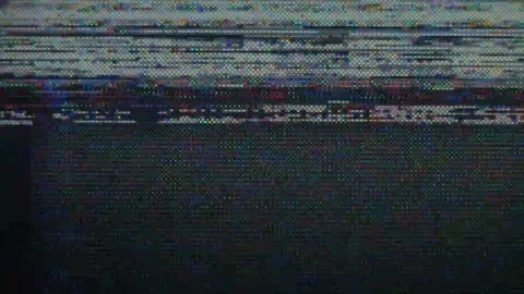 VHS defects, noise and artifacts. Stock Footage 168468269