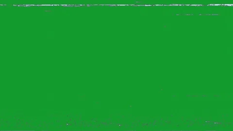 VHS Defects Overlay – Glitch Video Effects on Green Screen Vídeos de archivo 307593532