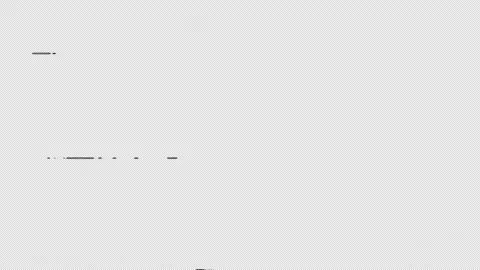 VHS glitch with flickering lines on a transparent background Stock-Footage 279891763