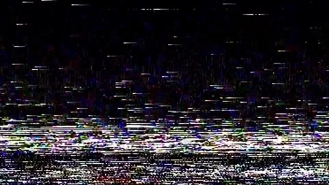 VHS Glitch Stock Footage 294907891