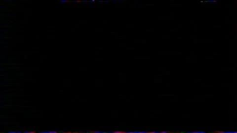 VHS Glitch lines on the over and bottom of the screen Vídeos de archivo 270168414