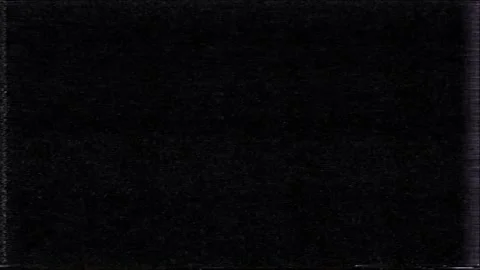 VHS Glitch lines on the sides of the screen, Black screen Vídeo Stock 271736009