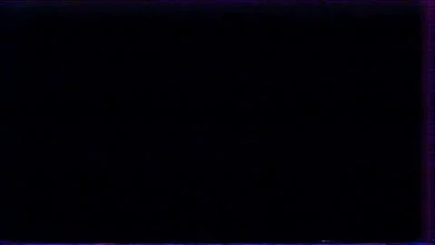 VHS Glitch lines on the sides of the screen, Black screen Stock Footage 272429760