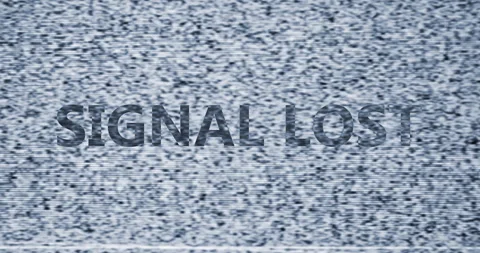 Vhs glitch noise background realistic flickering, analog vintage TV signal Video stock 328819688