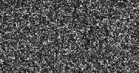 Vhs glitch noise background realistic flickering, analog vintage TV signal Stock Footage 330481457