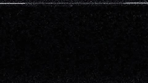 VHS Glitch, VHS White Horizontal Line Noise on dark background Stock-Footage 153148025