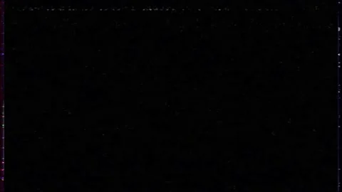 VHS Glitch, VHS White Horizontal Line Noise on dark background Stock-Footage 154961245