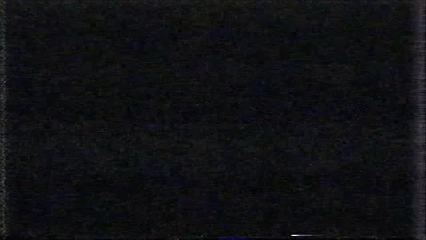VHS glitches with lines on the sides Vidéo 274463490