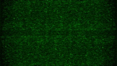 VHS Green Noise Background Stock-Footage 125904454