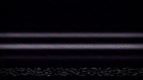 VHS Horizontal Video Glitches Background, Black screen. Stock Footage 108621063