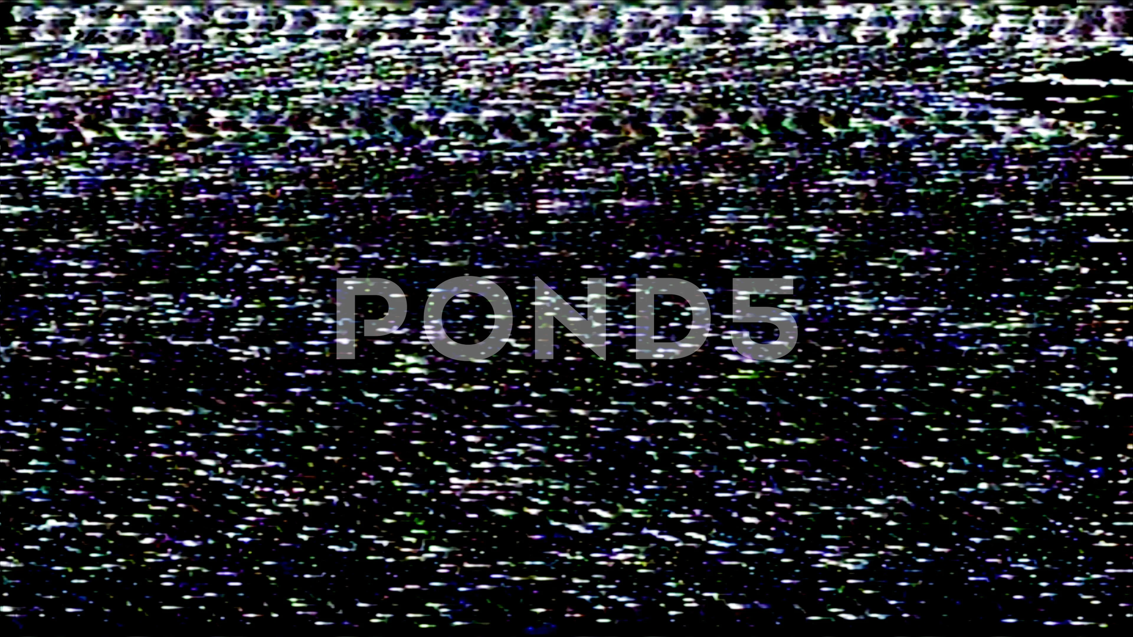 VHS HUD effect isolated on black backgro, Stock Video