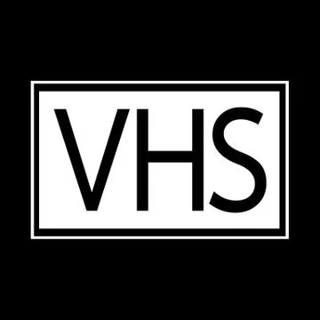 VHS icon Illustration design Stock Illustration