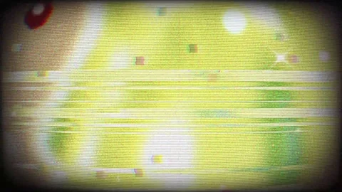 VHS Inspired TV Glitch Loop Background Stock Footage 322604382