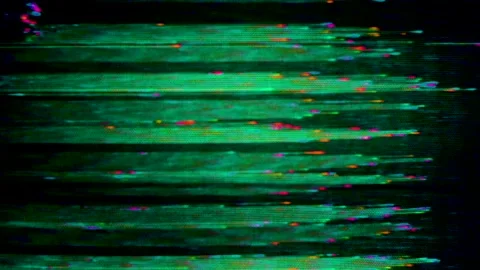 Vhs interference error TV no signal.Noise texture pattern. VFX glitch.  Stockbeeldmateriaal 158199225
