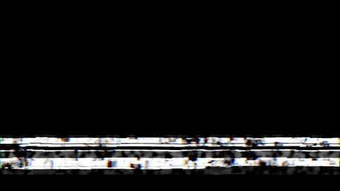 VHS noise effect screen overlay Stock Footage 113767131