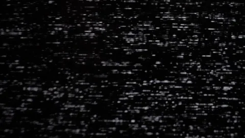 VHS noise tv glitch Stock Footage