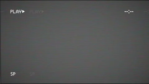 VHS overlay, artifacts and noise. Stock Footage 293696409