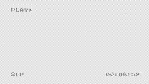 VHS Play button with artefact and noise effects Stock-Footage 311296758