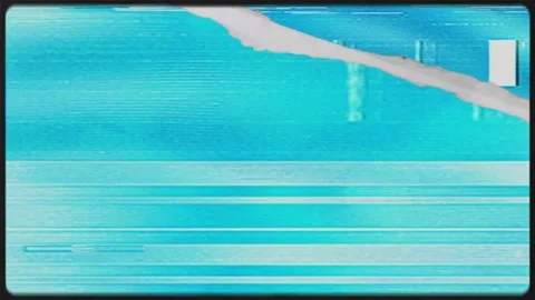 VHS Prism Glitch Motion Background Stock Footage 322606737