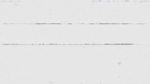 VHS real Defects Noise and Artifacts on a transparent background. Stock-Footage 288575562