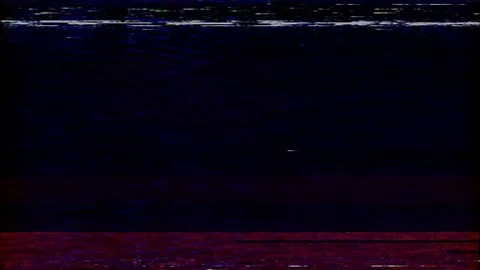 VHS Real Flickering Defects Noise and Artifacts Vídeos de archivo 109553796