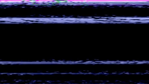 VHS Realistic Flickering Defects Noise and Artifacts, Horizontal lines Stock-Footage 110547191