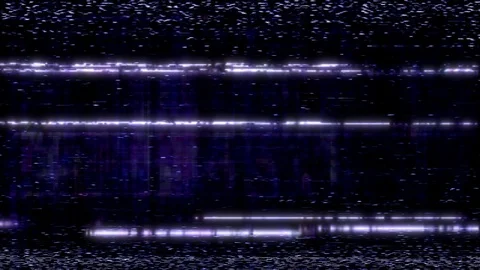 VHS Realistic Flickering Defects Noise and Artifacts Vídeos de archivo 110804007