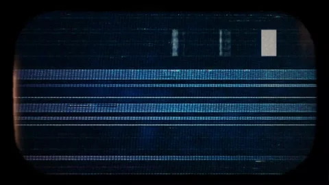 VHS Recording Error Glitch Motion Stock Footage 322606338