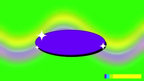 VHS Retro Nostalgia Wired Torus Animation on Green Screen – Y2K Aesthetic Lo-Fi  Видео 331481772