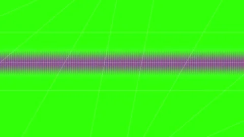 VHS Retro Nostalgia Wired Torus Animation on Green Screen – Y2K Aesthetic Lo-Fi  库存影片 331481813